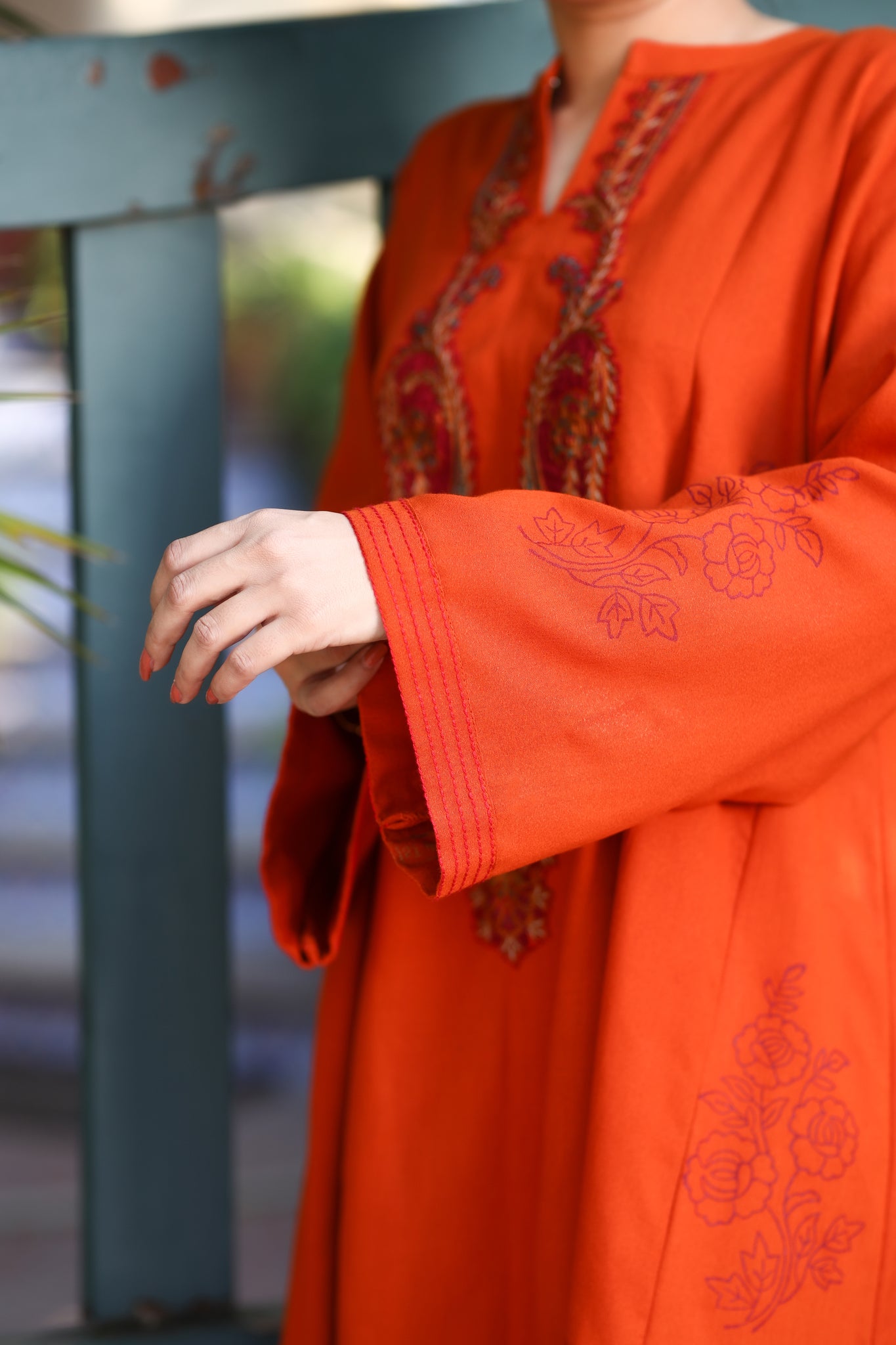 Khizaan | Rust Orange