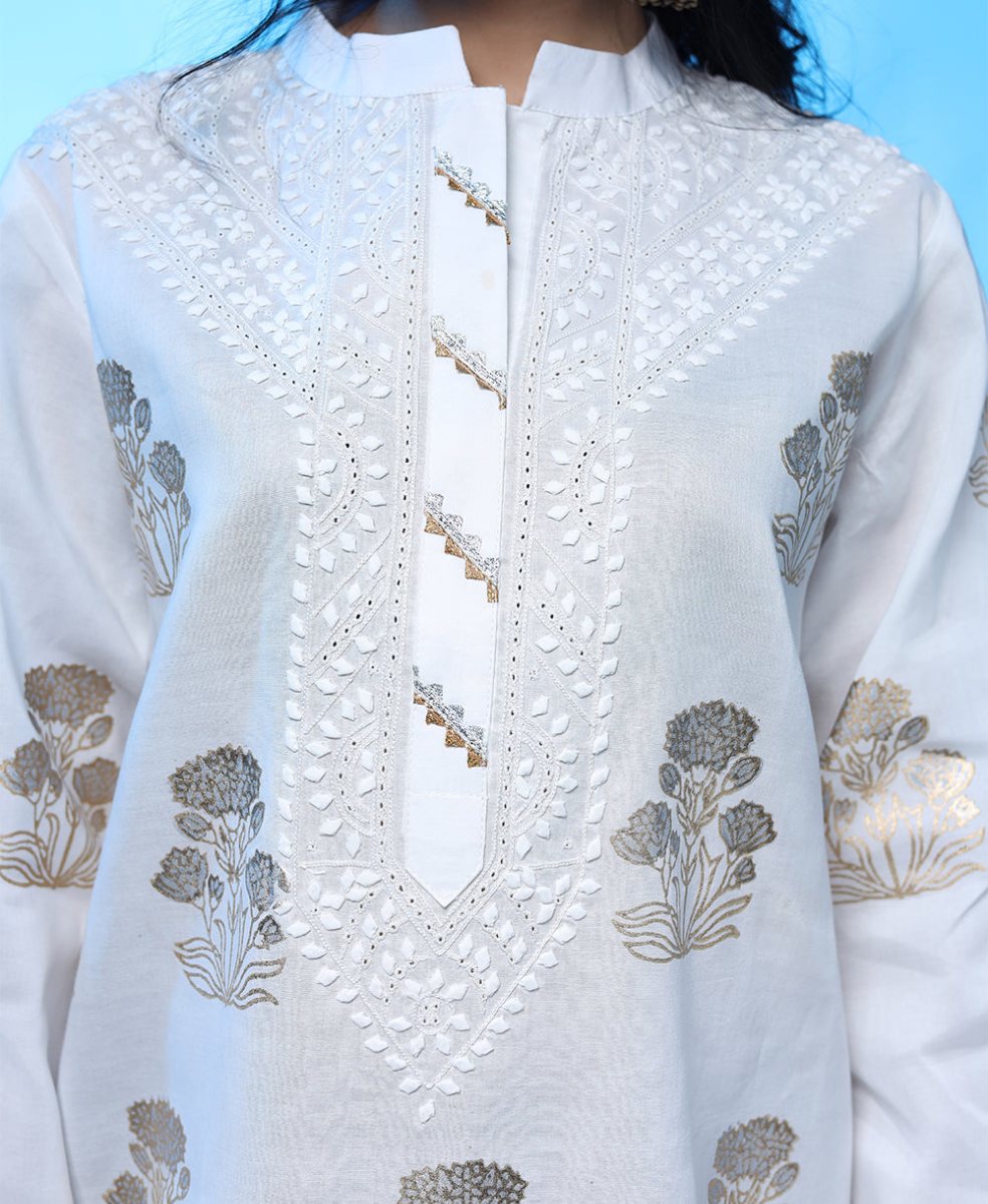 Chandi - White Kurta