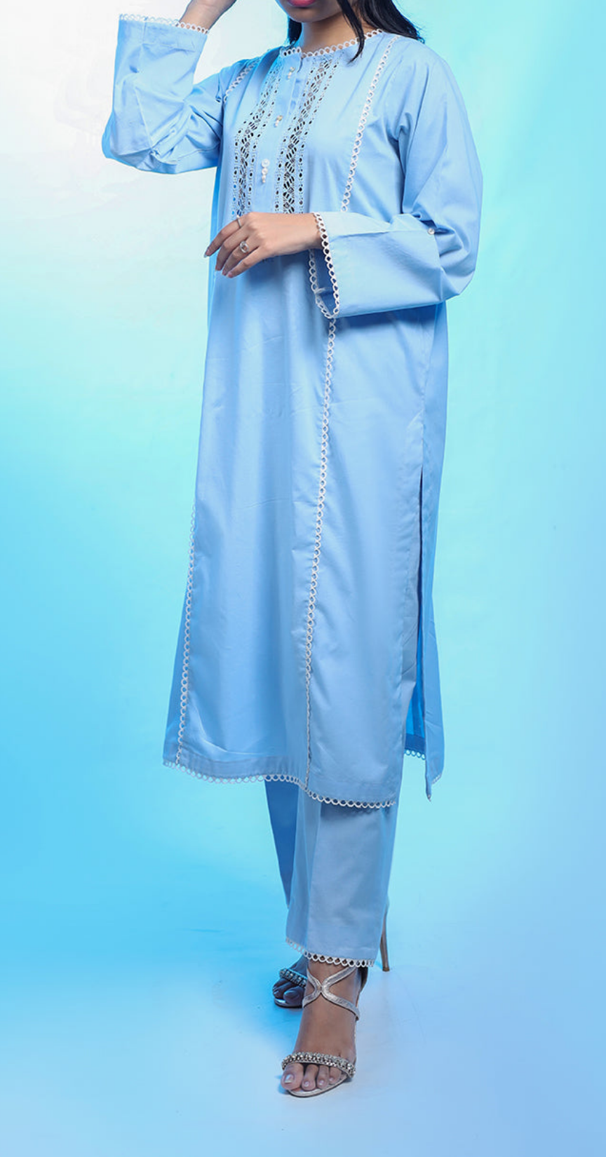 Powder Blue Classic Matching Set