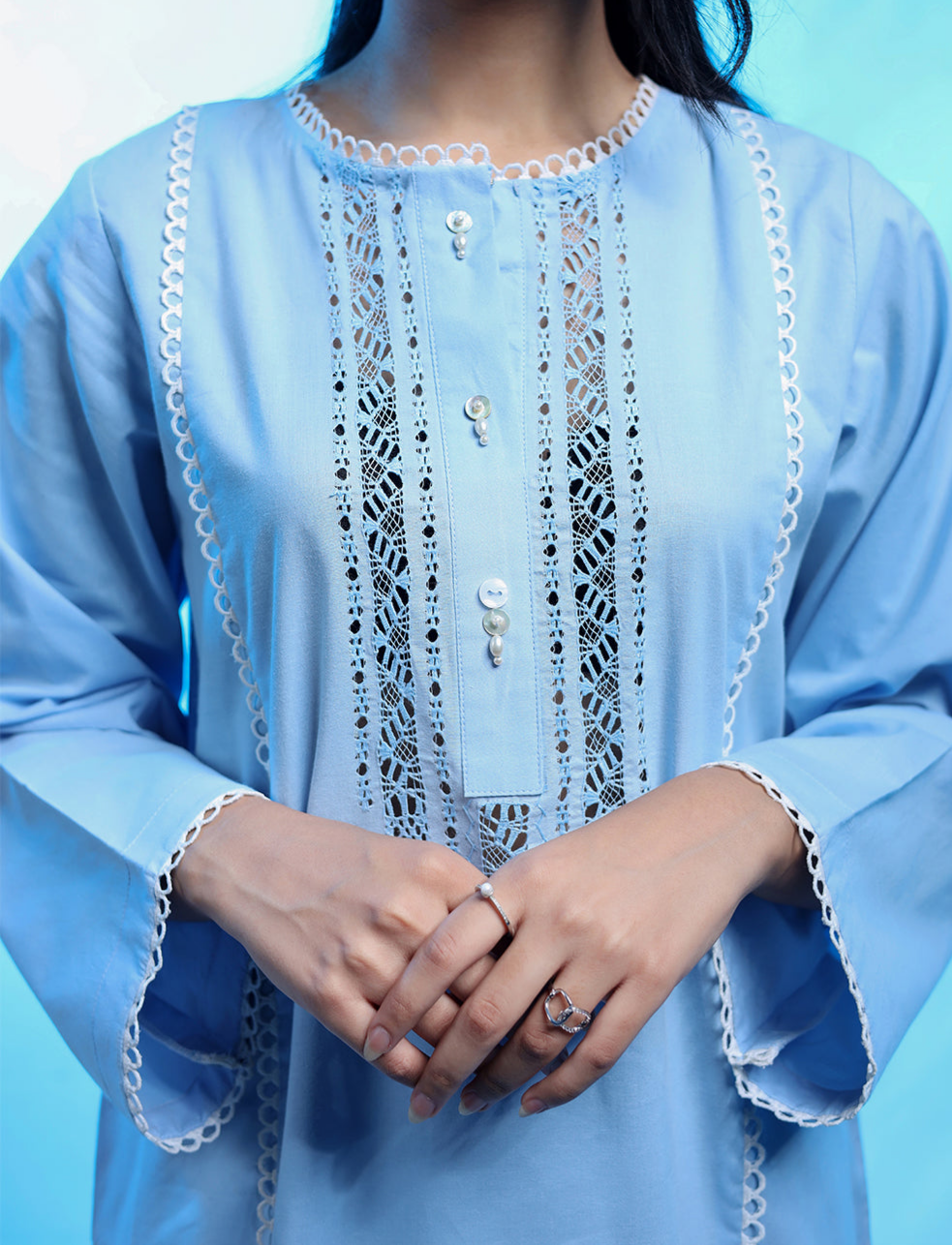 Powder Blue Classic Matching Set