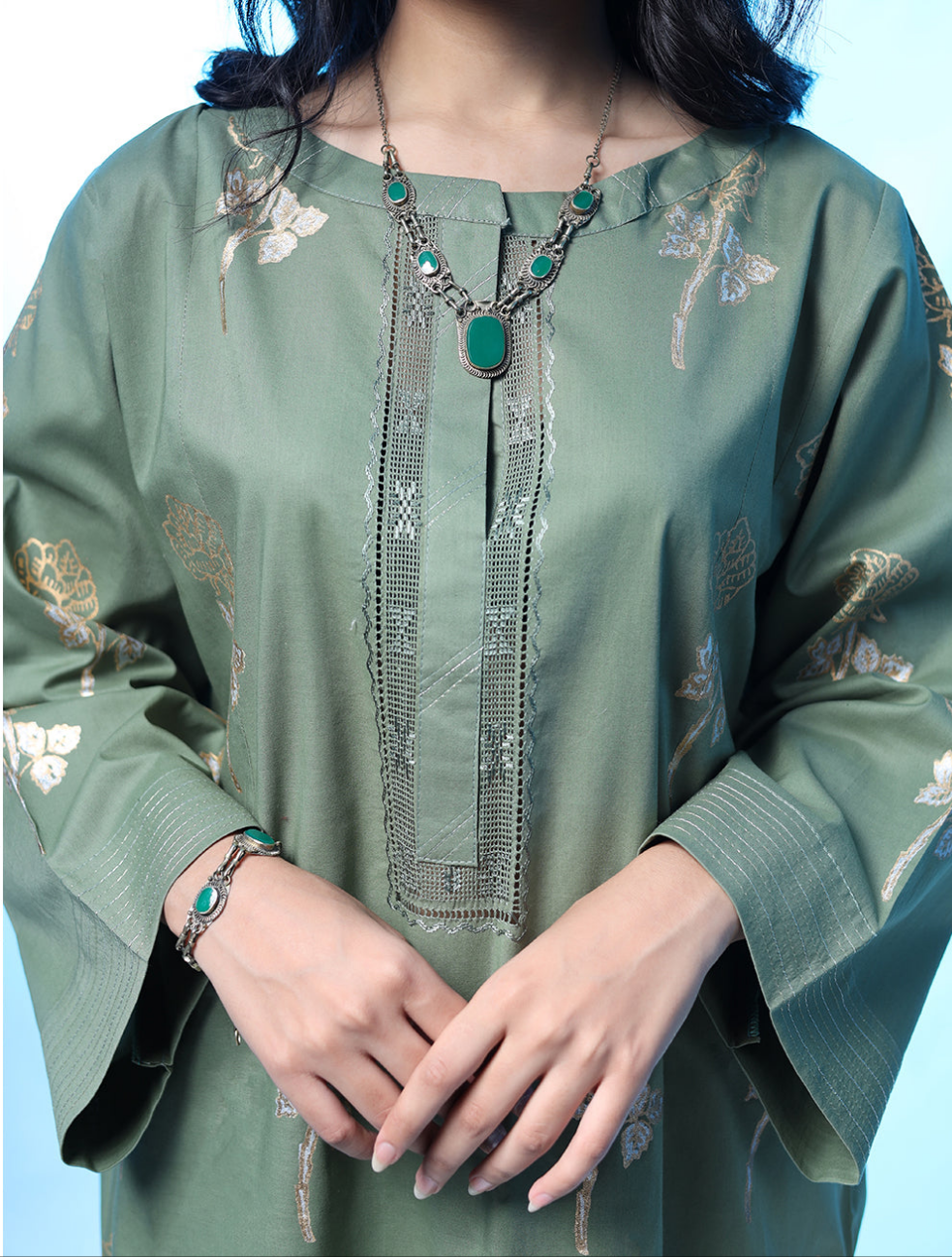 Sabz - Green Matching Set