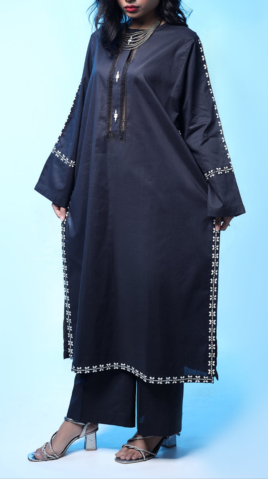 Suzani - Black Classic Matching Set