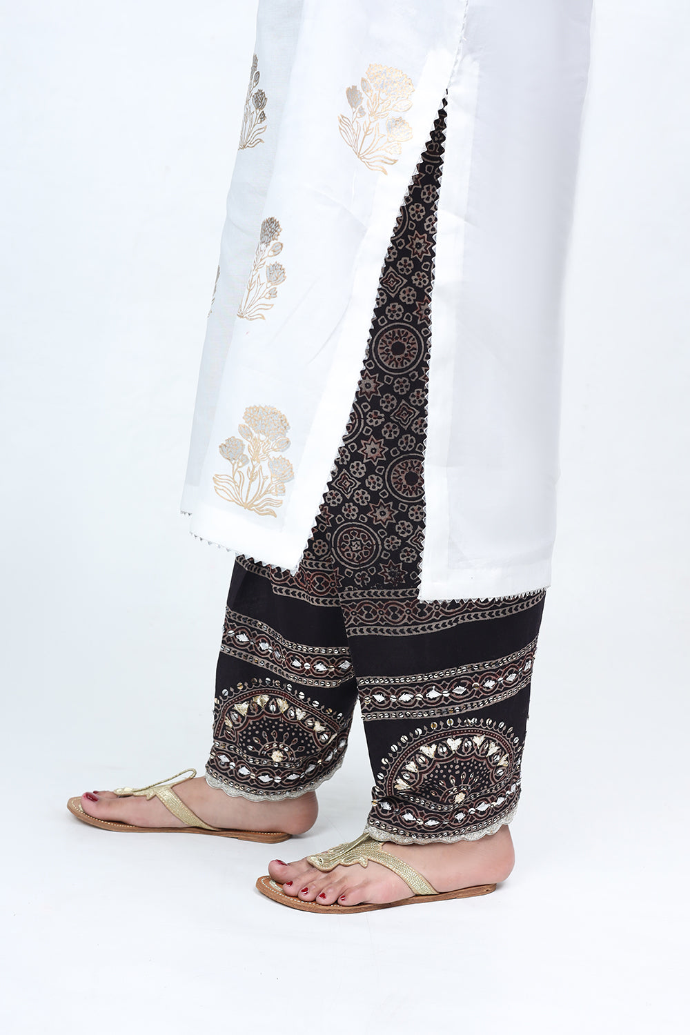 Ajrak Shalwar
