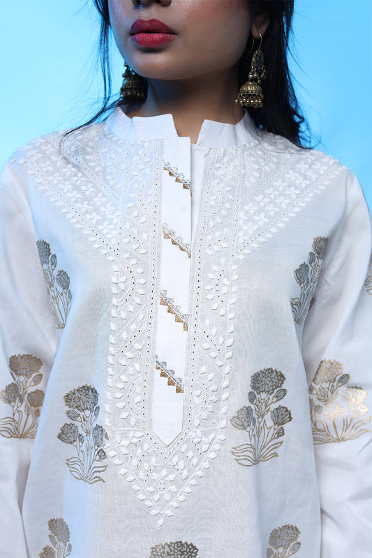 Chandi - White Kurta