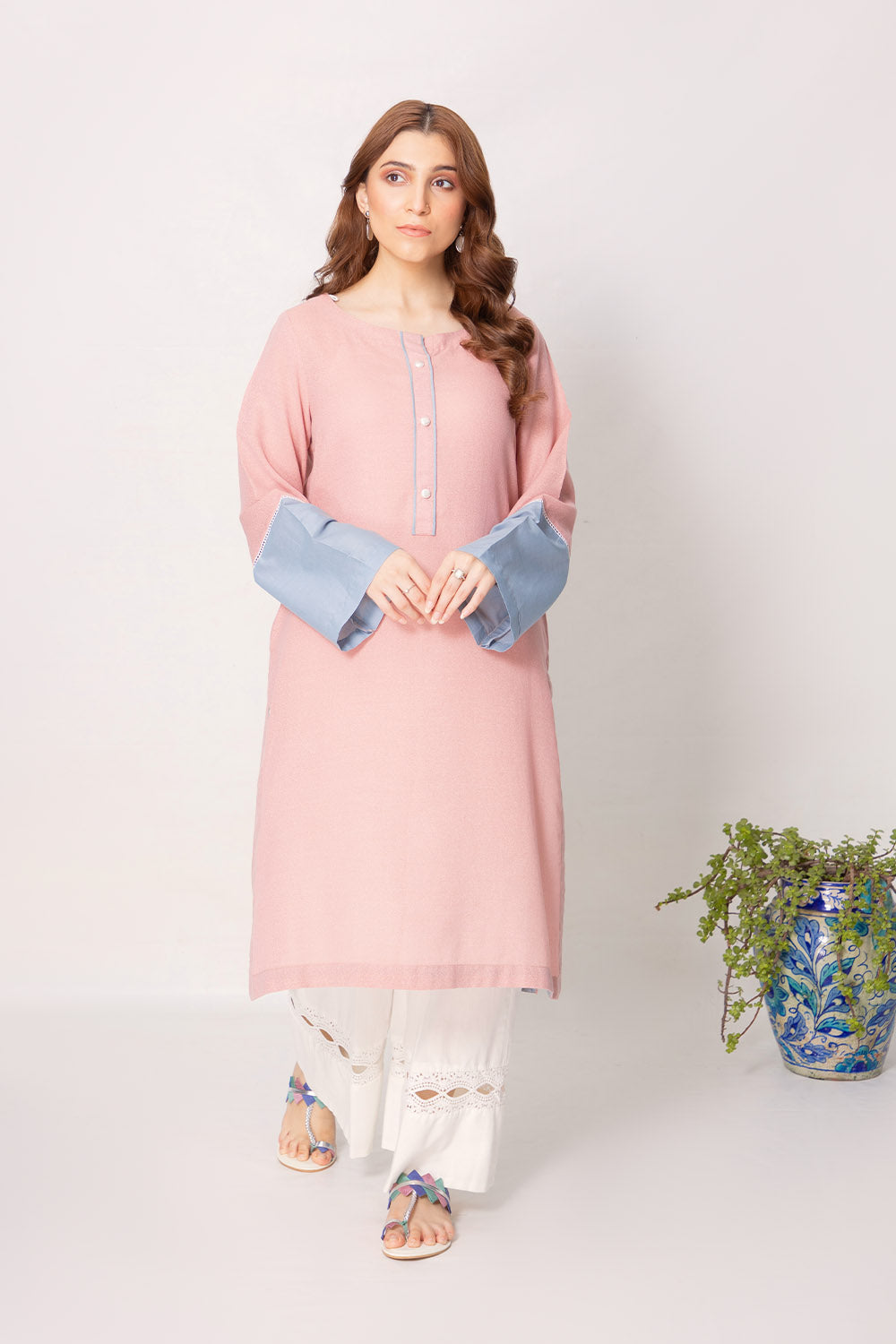 Color Block - Classic Kurta