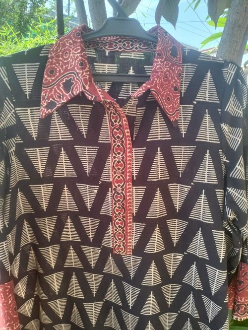 Ajrak Fusion Tunic I