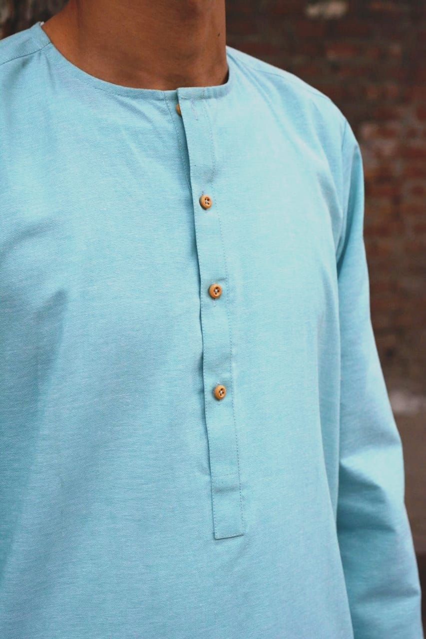 Sky Blue Kurta