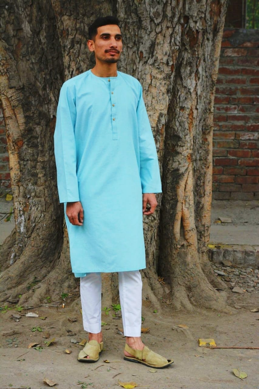 Sky Blue Kurta