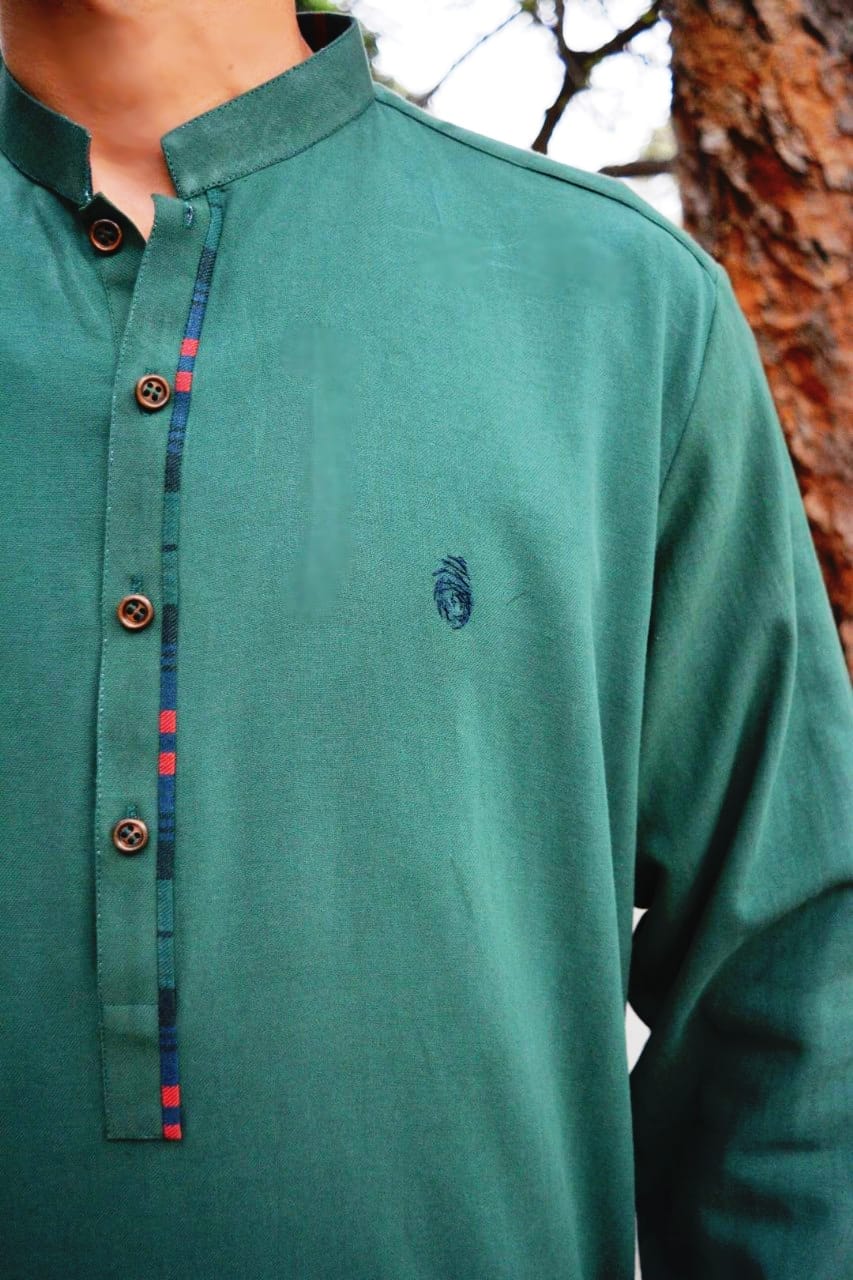 Green Kurta