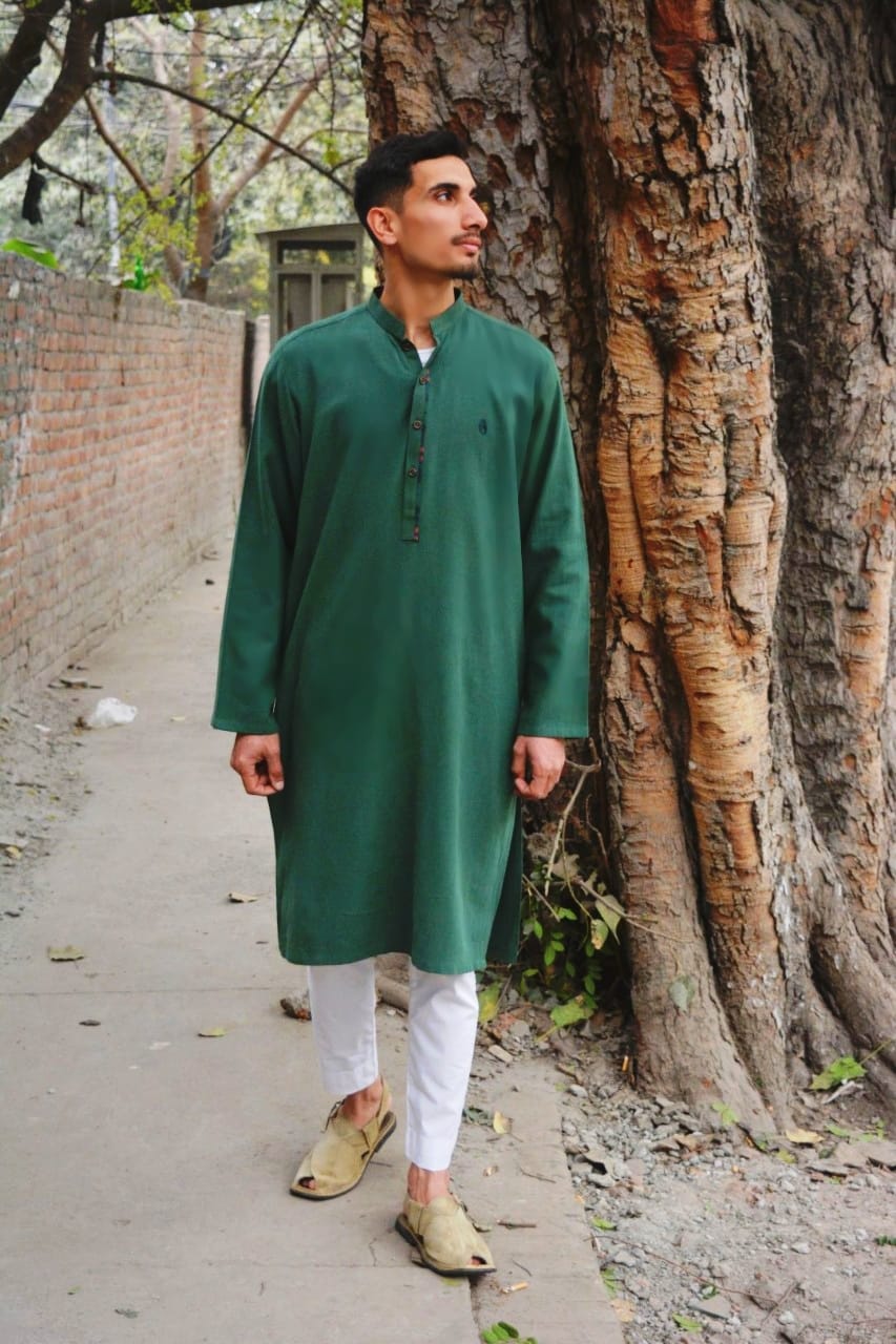 Green Kurta