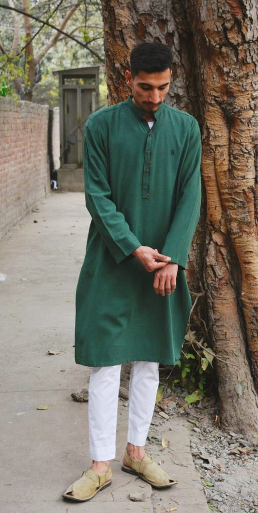 Green Kurta