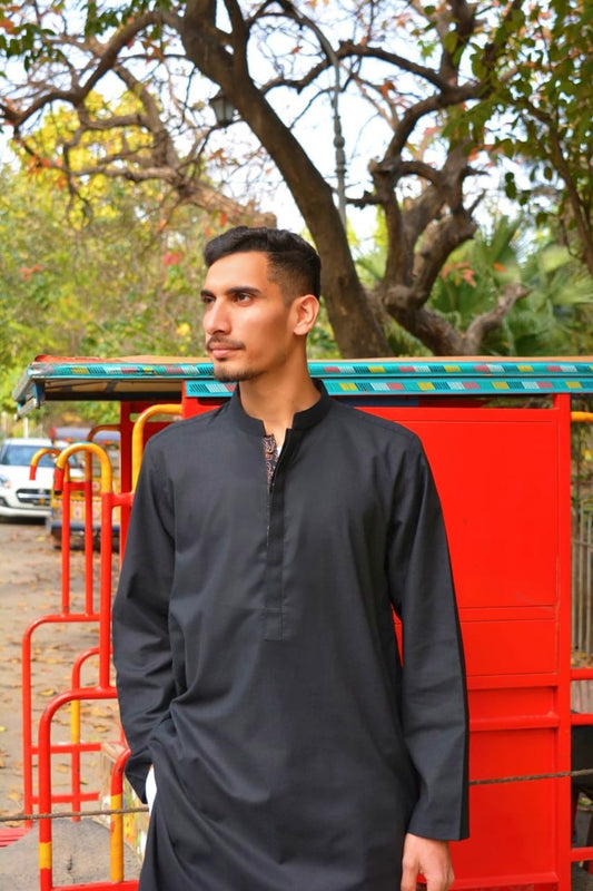 Black Kurta