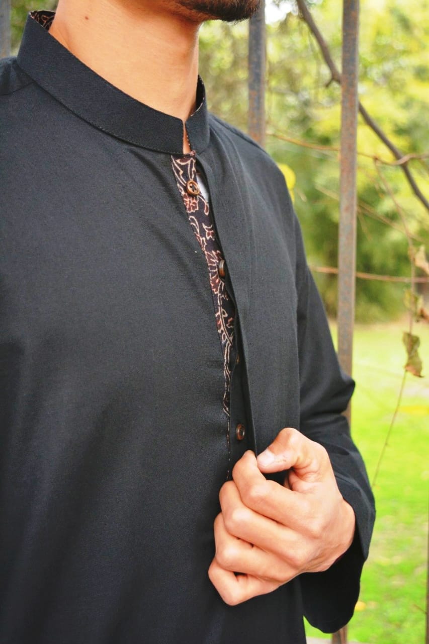 Black Kurta