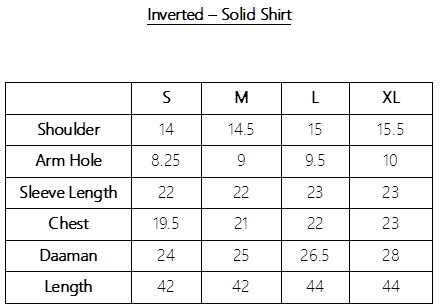 Inverted - Solid Shirt